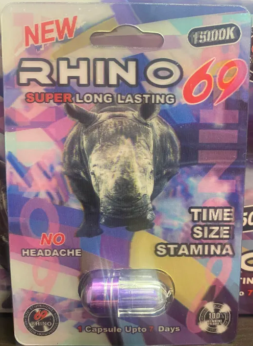 Rhino 69 Super Long Lasting 15000K Male Enhancement