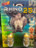 Rh1n0 25 Platinum 2,000,000 Double Capsule Male ment