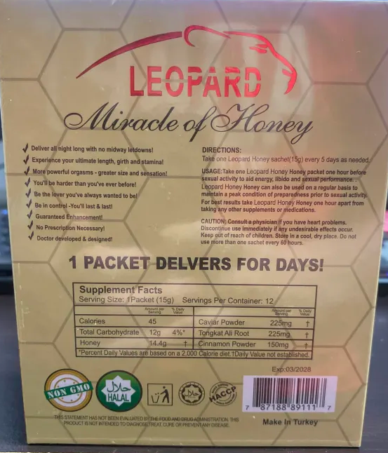 Leopard Miracle Honey Male
