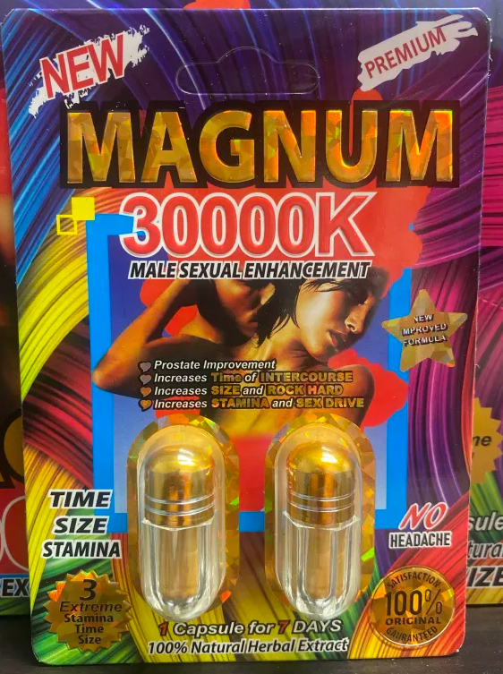 Magnum 30000k Double Capsule Male Enhancement