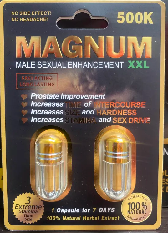 Magnum 500K XXL Double Capsule Male Enhancement