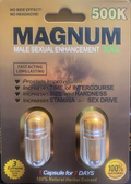 Magnum 500K Gold XXL Double Capsule Male
