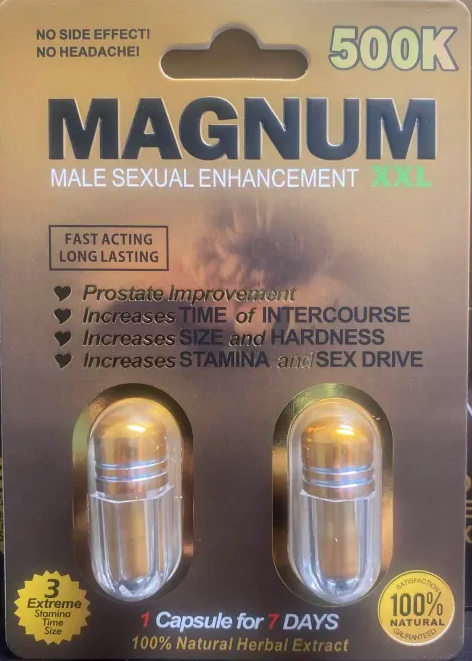 Magnum 500K Gold XXL Double Capsule Male