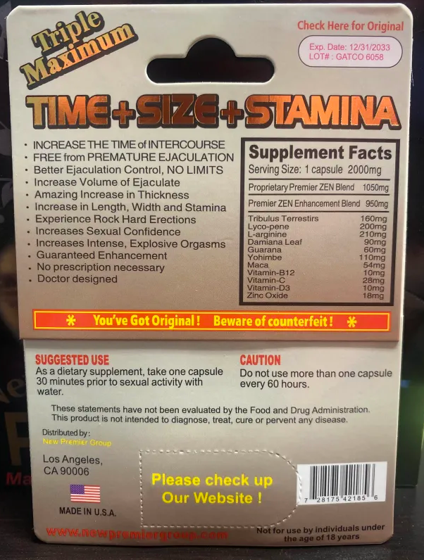 PremierZen Platinum 14000 Male