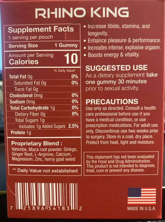 Rh1n0 King Watermelon Gummy