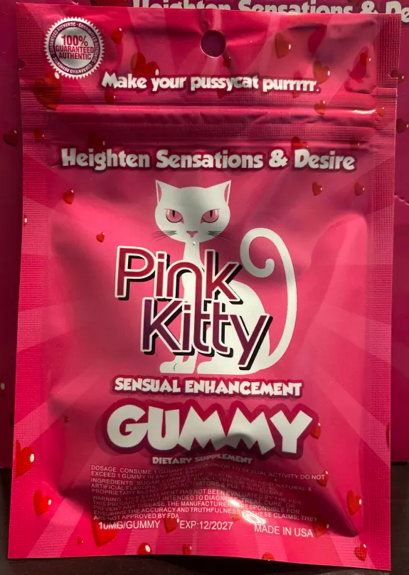 Pink Kitty Gummy Female