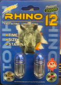 Rh1n0 12 Platinum 25000 Double Capsule Male