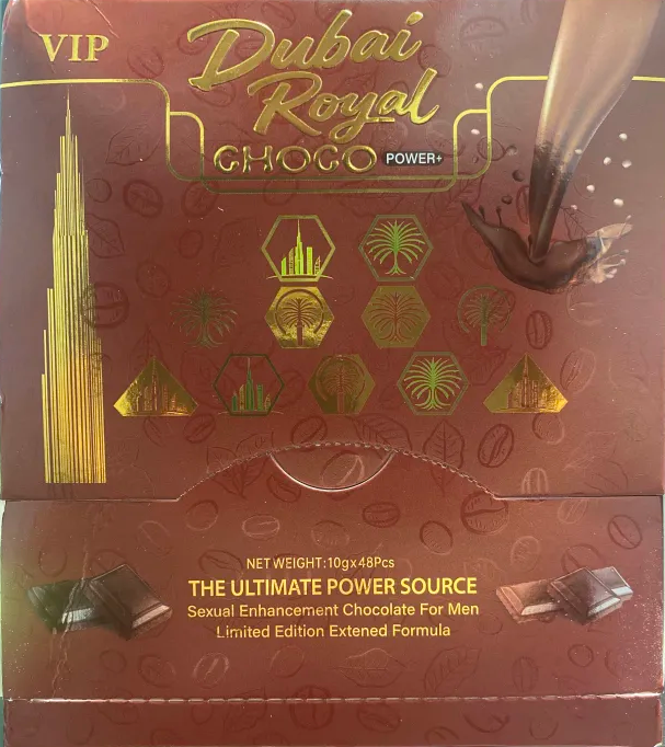 Dubai Royal Choco Power+ Male  Chocolate