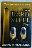 Gold Hard Steel Plus Double Capsule Male Enhancement