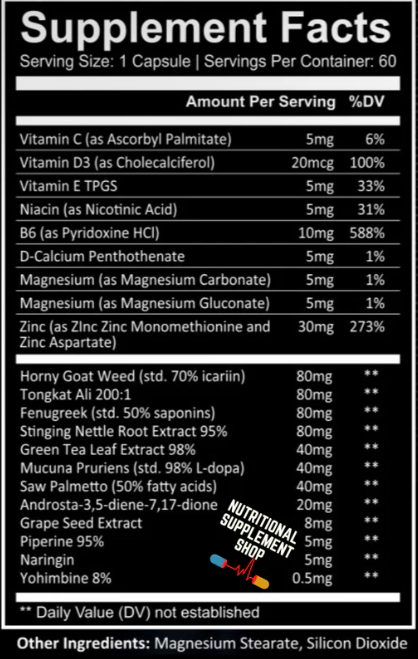Global Supremacy T One Test Adder - 60 Caps
