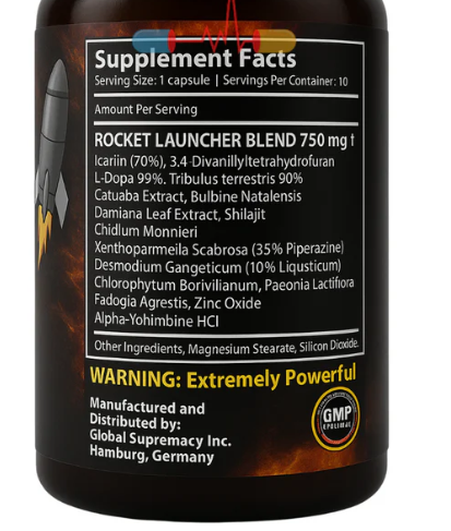 Global Supremacy Rocket Launcher - 10 Caps