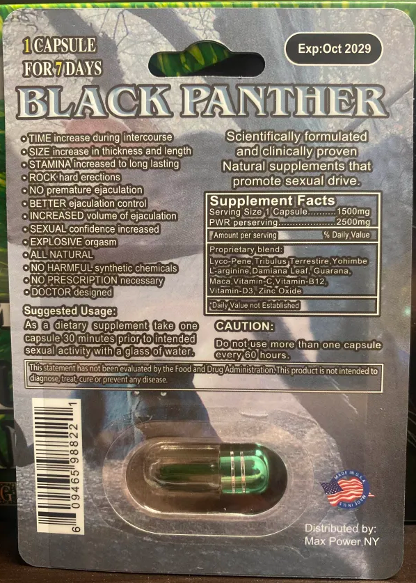 Black Panther 500k Male