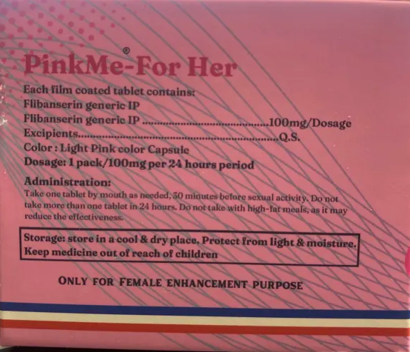PinkMe - For Her - 100mg