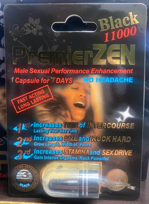 PremierZen Black 11000 Male Enhancement