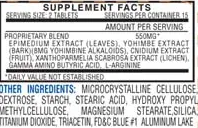 Hi-Tech Stamina RX - 30 Tablets