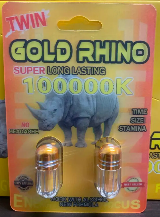 Gold Rh1n0 100000K Twin Male Double