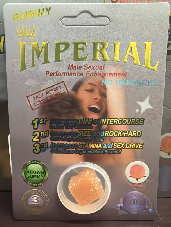 Imperial Platinum Peach Gummy Male