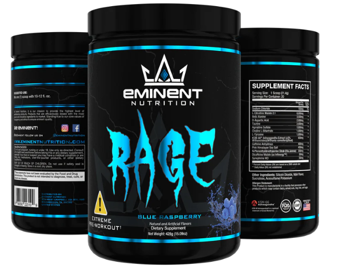 Eminent Nutrition: Rage - 20 Servings