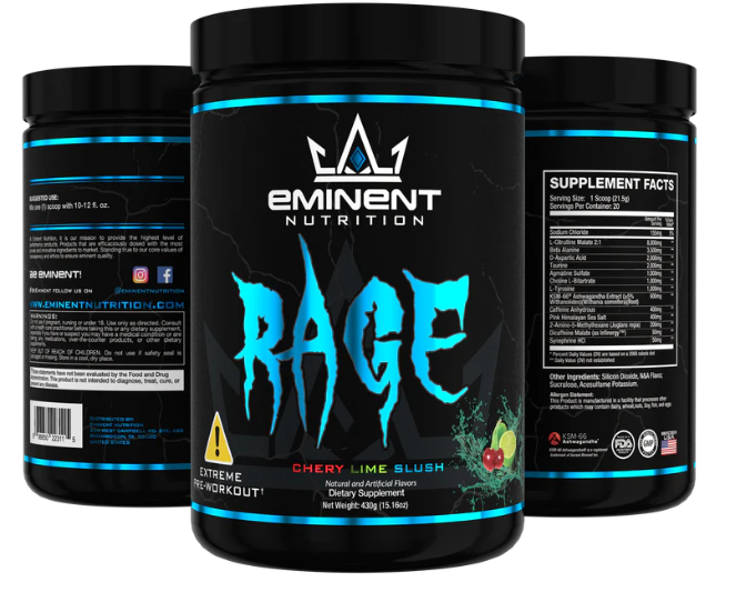 Eminent Nutrition: Rage - 20 Servings