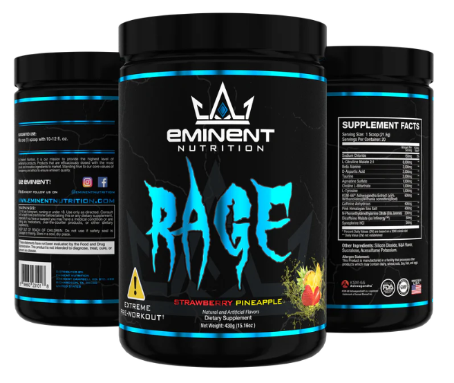 Eminent Nutrition: Rage - 20 Servings