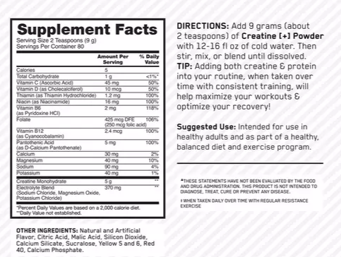 Optimum Nutrition: Creatine +