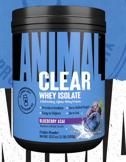 Universal: Animal Clear Whey Isolate - 20 Servings