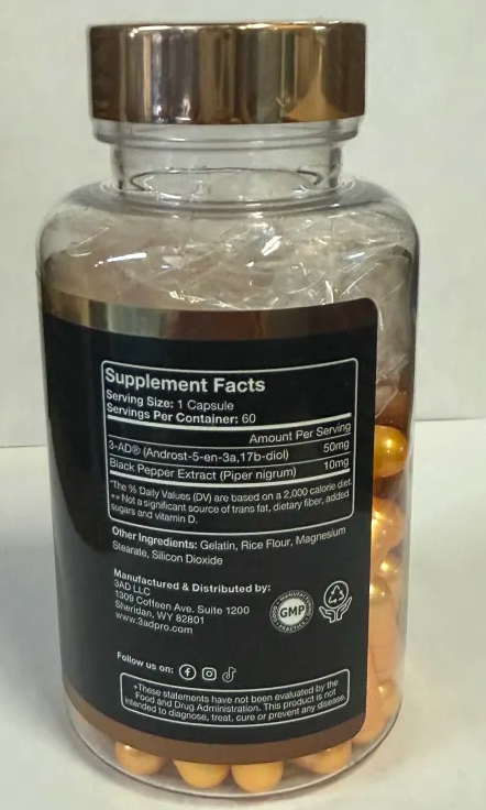 3-AD Black Series - 60 Capsules