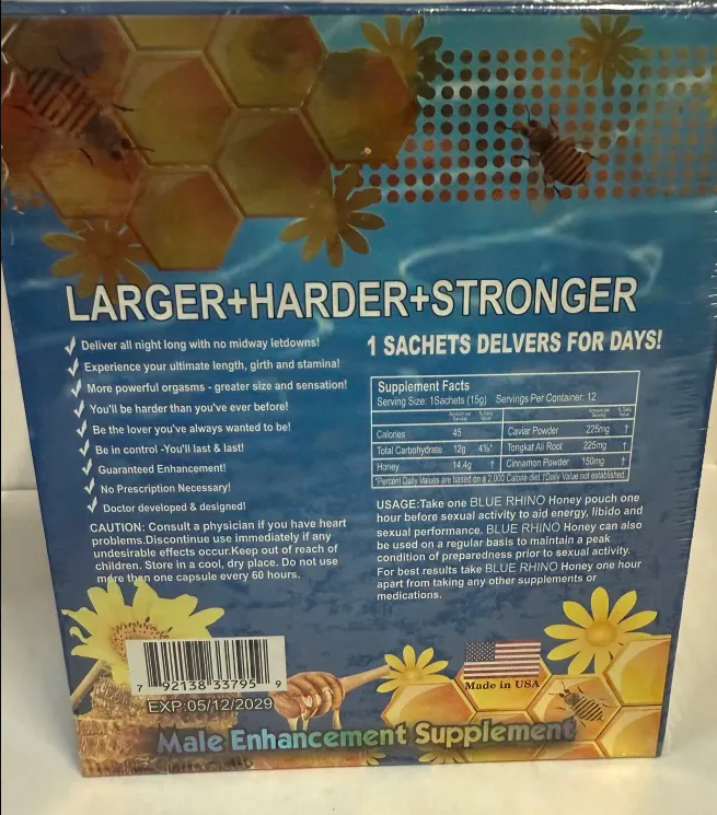 Rh1n0: New Blue Rh1n0 Honey Male