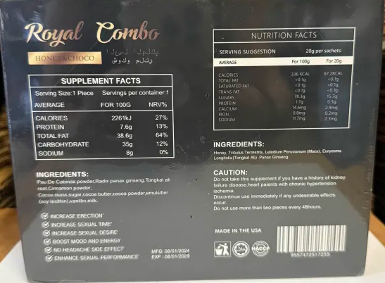 Royal Combo Honey & Choco, The Ultimate Power Source Version