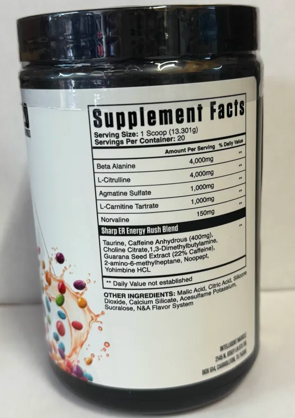 Intelligent Muscle: Sharp ER, Rainbow Candy