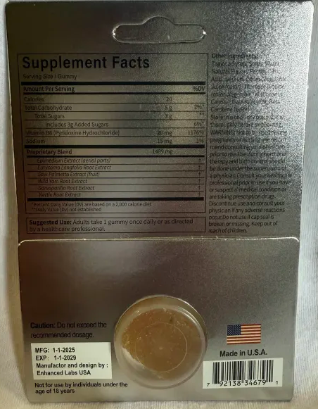 Rh1n0 King Platinum Gummy