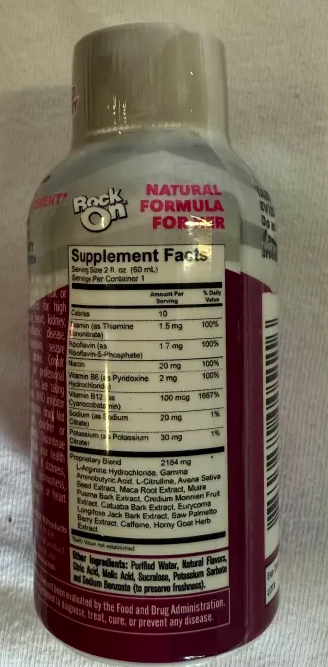 Rock On Pink Passion Wild Berry Female