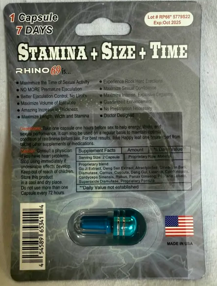 Rh1n0 69 650K Male  Capsule