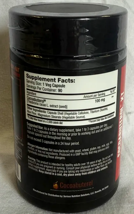 SNS: Cocoaburerol XT, 90 Capsules