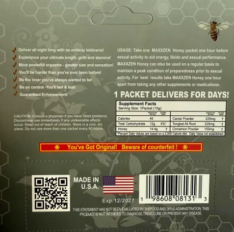 Maxxzen Perfect Platinum 17000 Honey