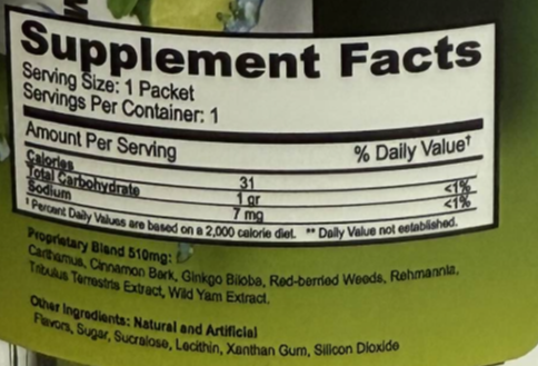 MaxFuel: Lemon Lime Drink Mix, Stick Pack