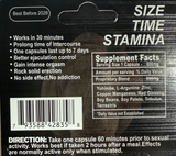 Rhino 11 Platinum 8000k + Plus Double Capsule