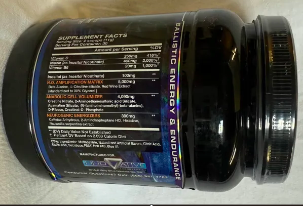 Innovative Labs: Wicked Pre Workout