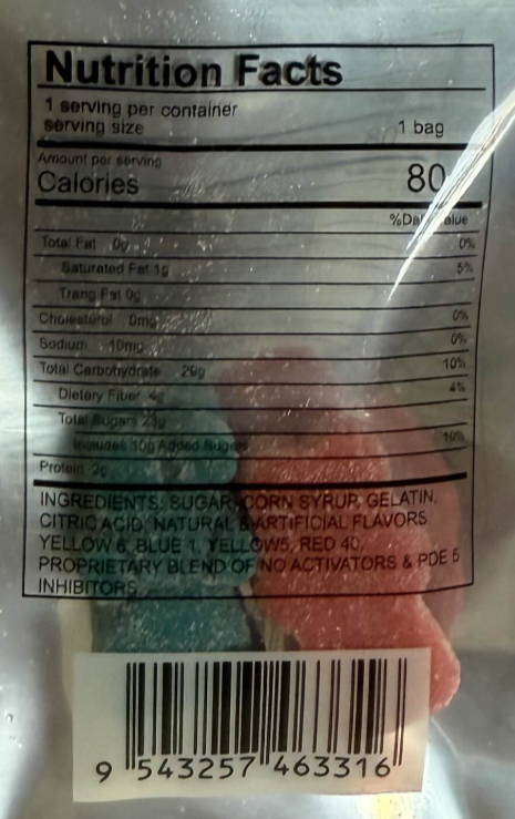 King Lion Male  Gummy