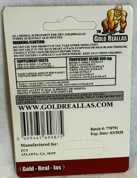 Goldreallas Gold 299k Male