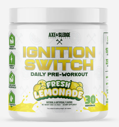 Axe & Sledge: Ignition Switch Pre-Workout