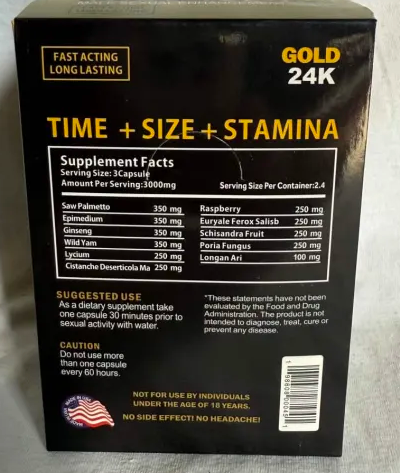 Magnum: 24k Triple Pack Male