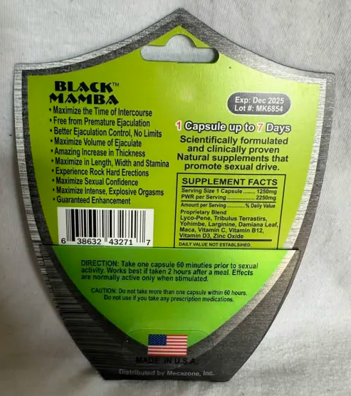 Black Mamba 75k Male