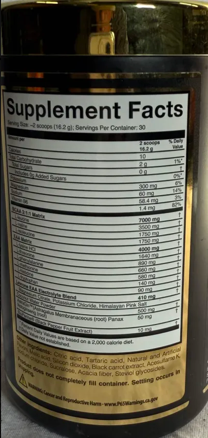 Kevin Levrone Signature Series: Levro Max EAA, Wild Berry Blast