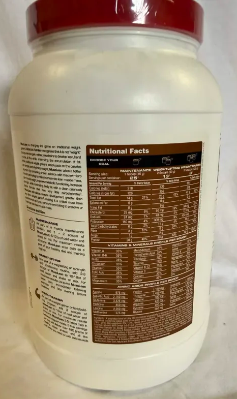 Metabolic Nutrition: MuscleLean 2.5lb