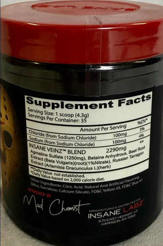 Insane Labz: Insane Veinz Gold