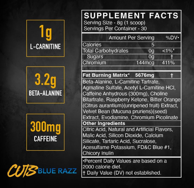 BlackMarket: Cuts Amino, 30 Servings