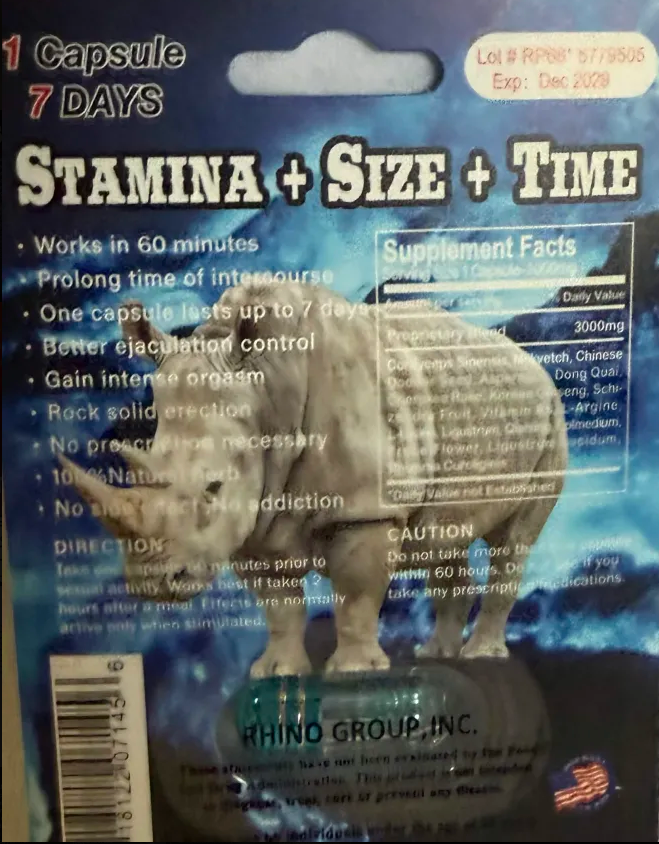 Rh1n0: Blue Rh1n0 Extreme 200k Male