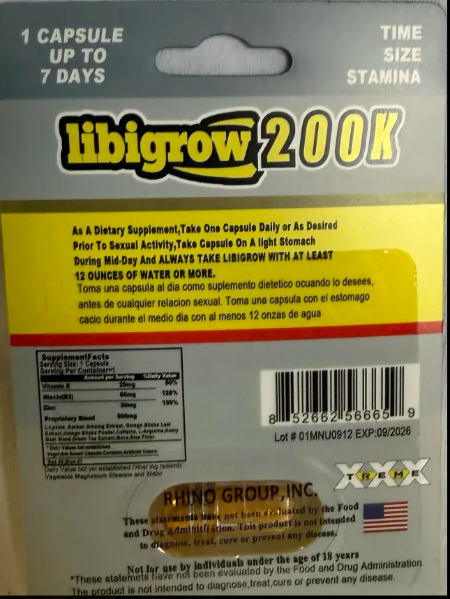 Libigrow Platinum 200k Male