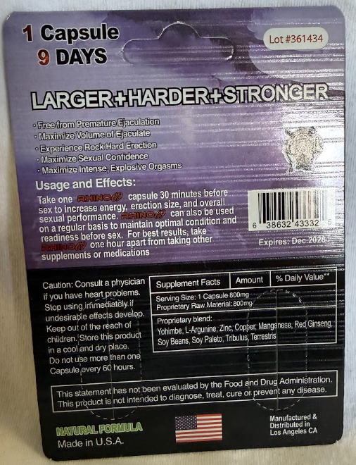 Rh1n0: 69 Extreme 5000k Double, Male